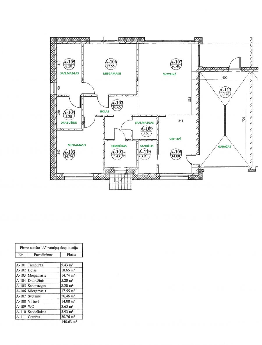 Linažolių g. Grabiai - 4